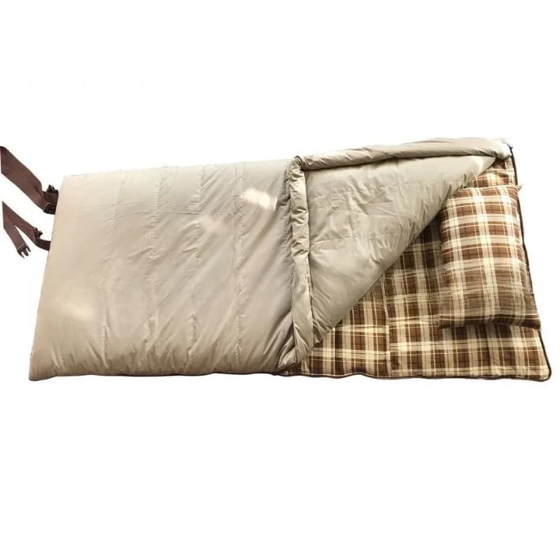 Down sleeping bag super thick cold warm self-driving tour camping hiking high-end sleeping bag