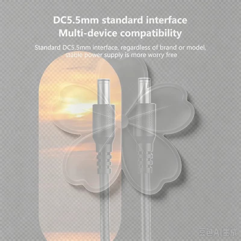 Type C To DC 5.5MM Power Boost Cable 5V Boost Line 14 Adapters Fast Charging USB C To DC Connector For Wifi Router Fan TV BOX