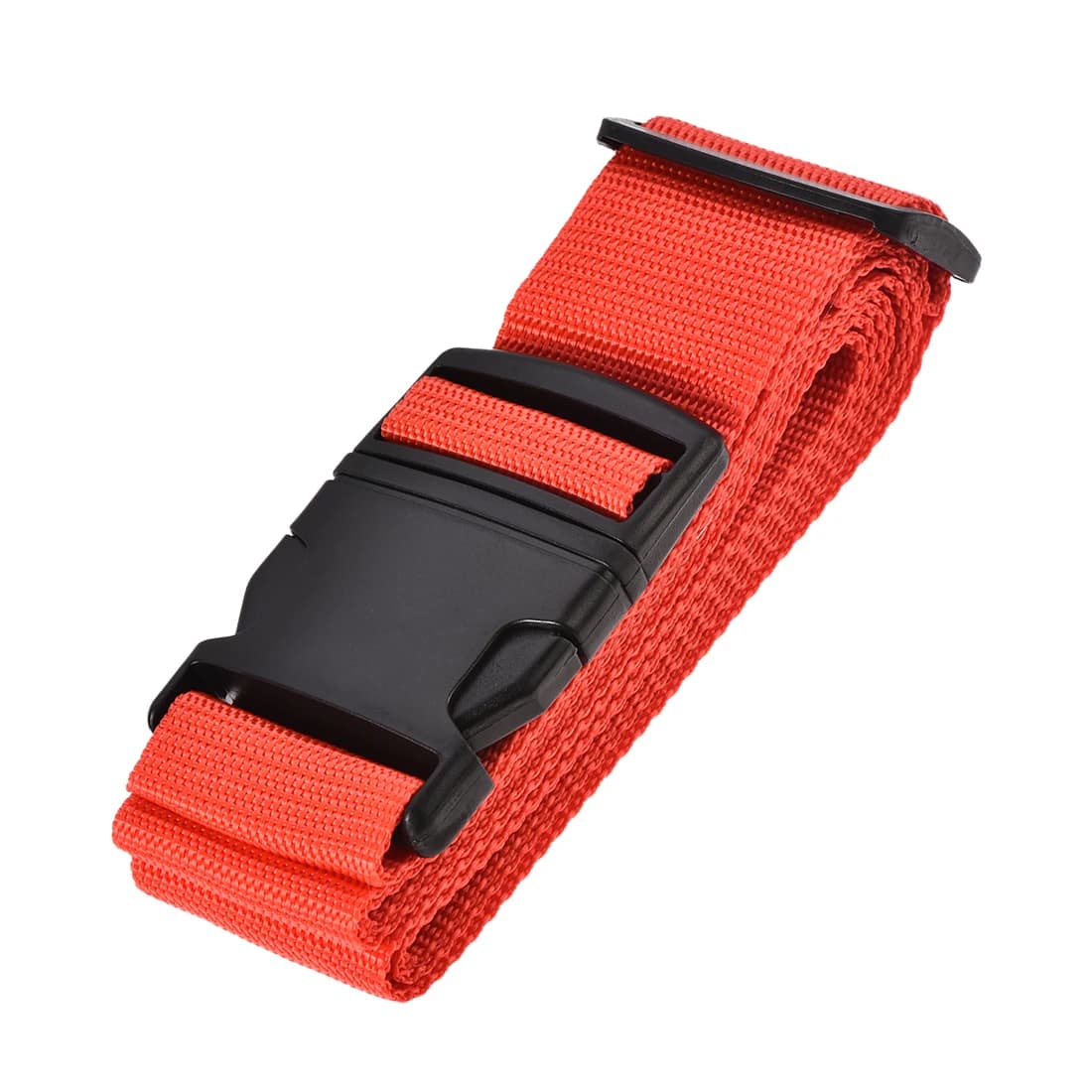 Cintura per valigia con tracolla per bagagli 1/4 pezzi con etichetta con fibbia, accessorio per imballaggio borsa da viaggio regolabile in PP da 2x78" 2Mx5cm