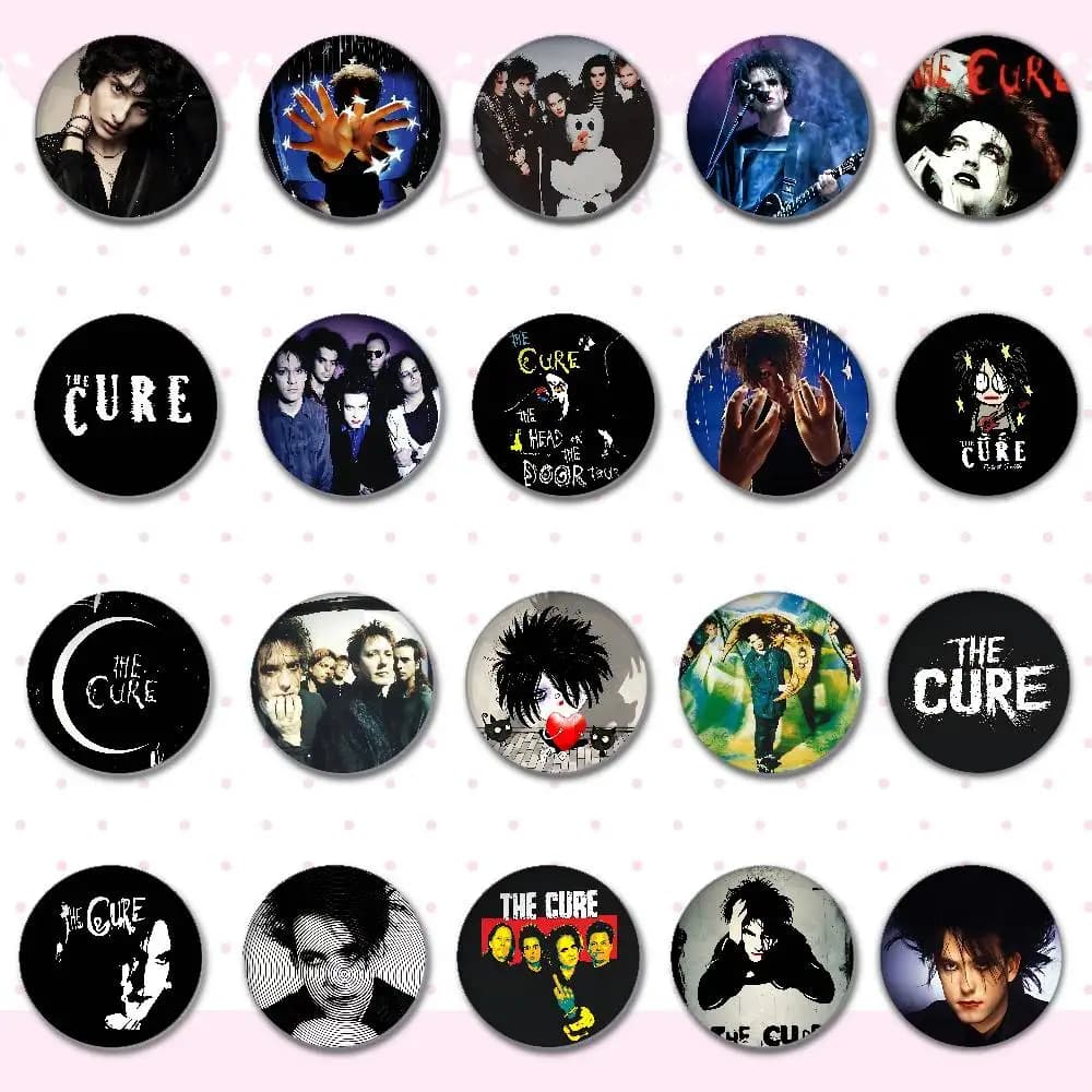 Distintivi Rotondi THE C-CURE, Spille Carine per Cosplay di Idoli, Accessori Fai-da-Te per Zaini, Abbigliamento e Gioielli