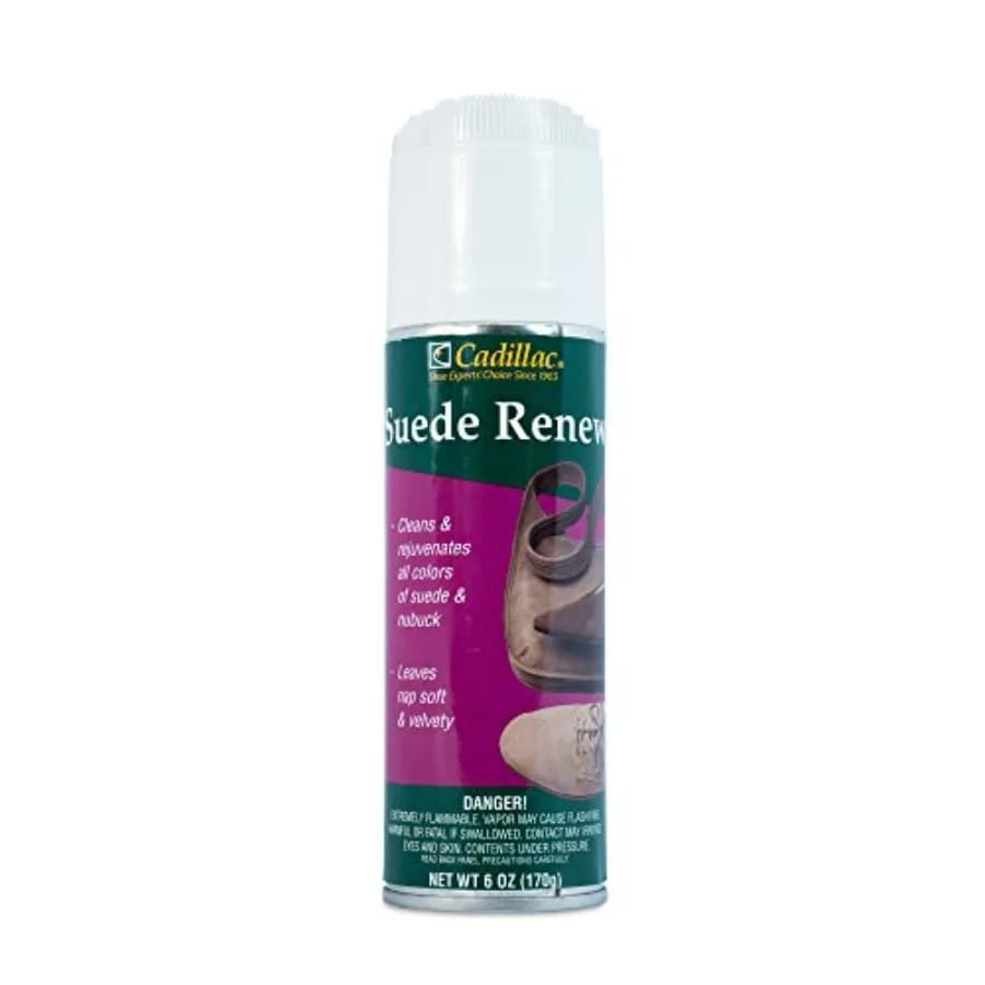 Suede Renew - Suede Shoe Cleaner Spray with Brush Cap - 6 Ounces