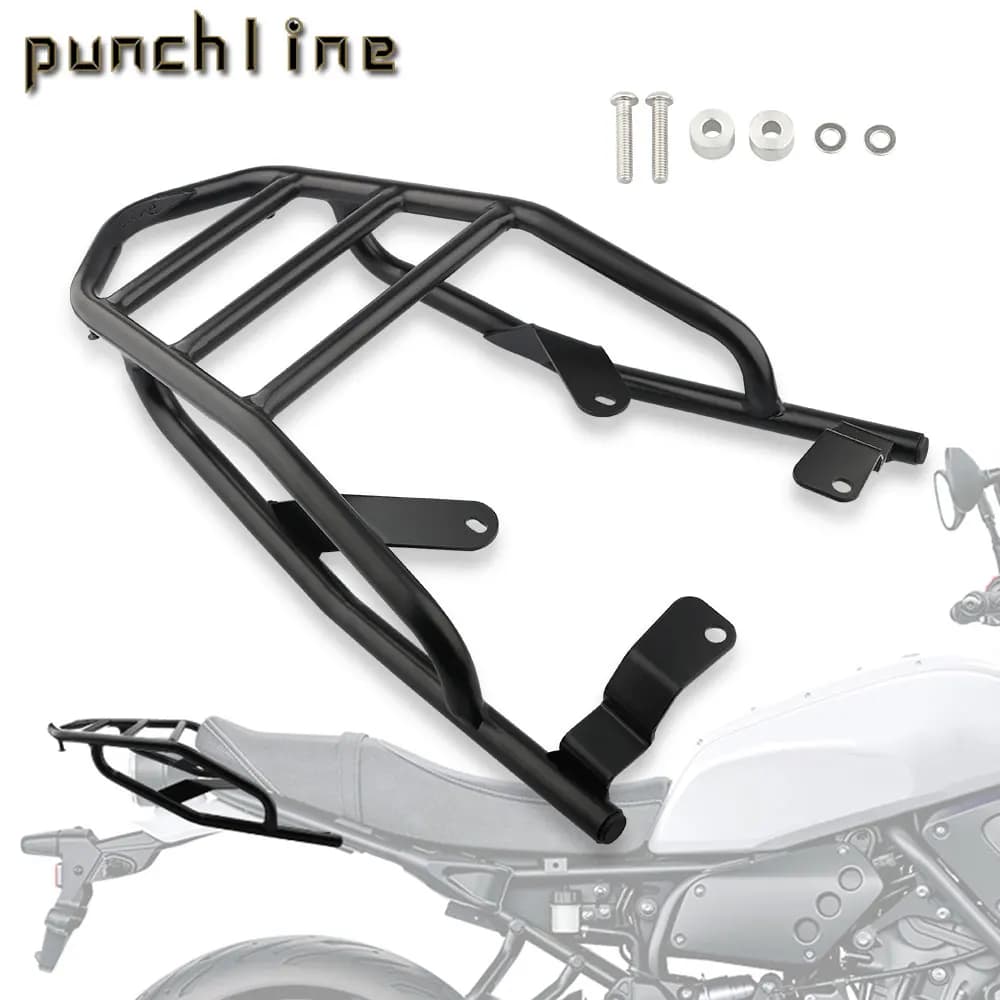 Misura Per XSR 700 XTribute XSR 700 Legacy 2017-2025 Portapacchi Valigia Portapacchi Bordo portapacchi Scaffale ripiano posteriore