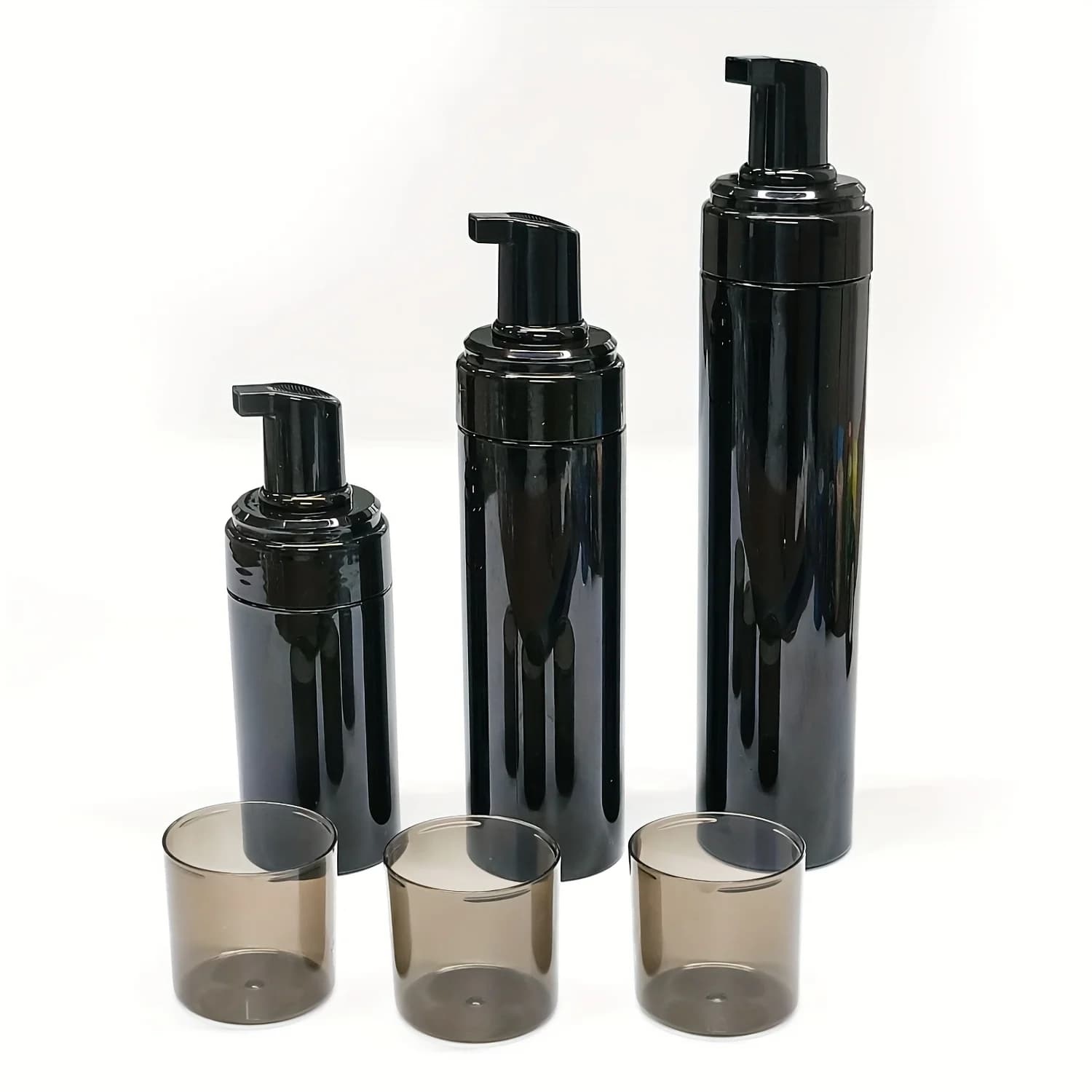 100/200/250ml Bottiglia di Schiuma di Plastica Shampoo Lozione Gel Doccia Pompa di Schiuma Sapone Mousse Dispenser di Liquidi Bottiglia Vuota Cosmetica