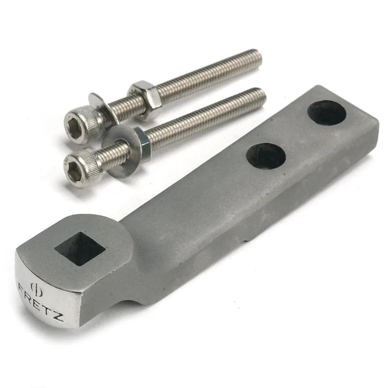 Fretz H-1L Long Stake Holder Extended Reach 40mm Longer 420 Stainless Steel Hardware for Bench Mounting Jewelers Tool