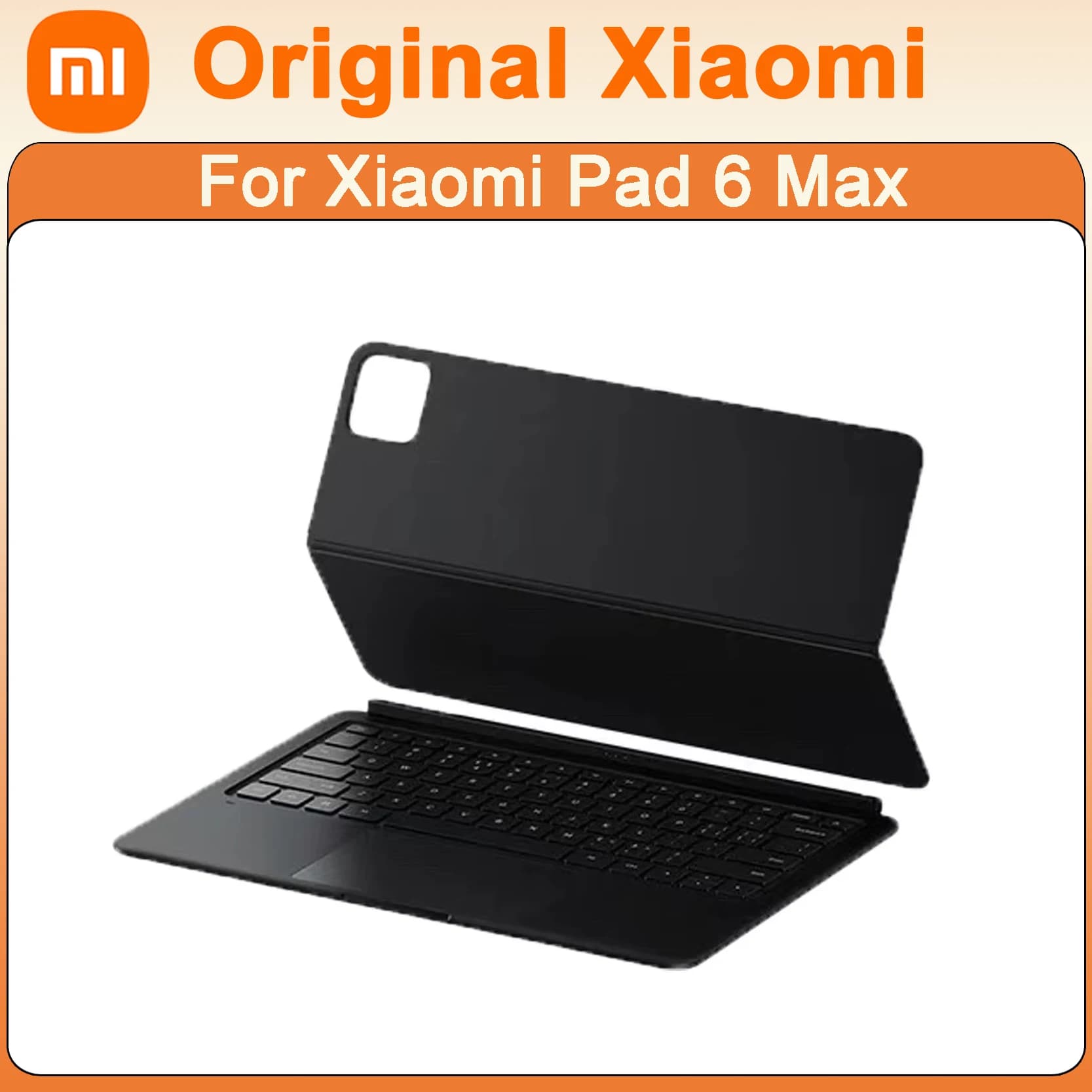 Tastiera originale Xiaomi Pad 6 Max Smart Touch Tablet NFC Wireless Ultra sottile Trackpad Flip Adsorbimento Tastiera magnetica