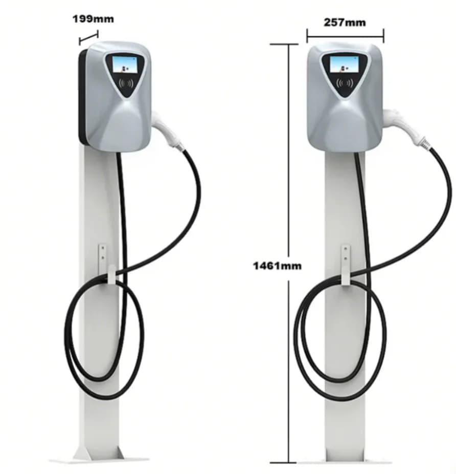 2026BYD 11kW Type 2 Fast Wall-Mounted Car Charger Station New Condition Electric Vehicle Charging Wallbox 220V AC Input Charging