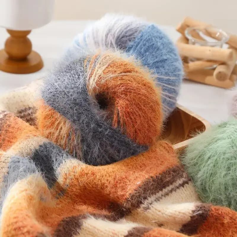 200 g/set medio grosso filato di lana per lavoro a mano scialle sciarpa maglione cappelli cappotto coperta fai da te soffice caldo morbido filo confortevole