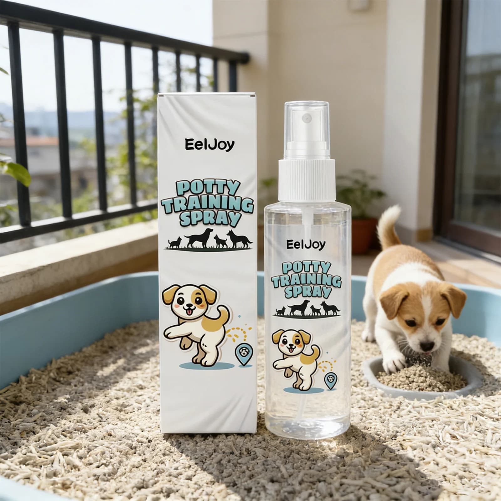 Spray per Addestramento alla Toilette per Cani, Attrattivo per Cuccioli, Ausilio per l'Addestramento Comportamentale, Estratti Naturali, Forniture per Cani, Guida all'Addestramento
