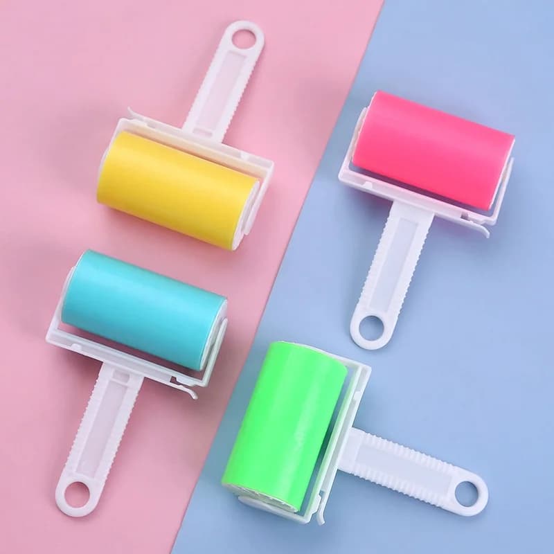 Reusable Washable Sticky Lint Roller for Home Cleaning Pet Hair Clothes Easy Clean Non-Destructive Care Lint Remover