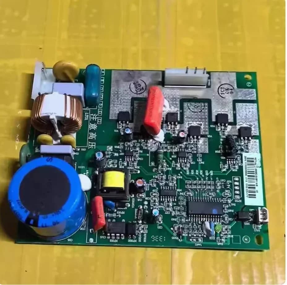 Tuyanew Per Frigorifero Computer di Bordo BCD-258BDGVB 1551330 Scheda di Conversione di Frequenza Scheda Driver PartAlexa Google Assistant