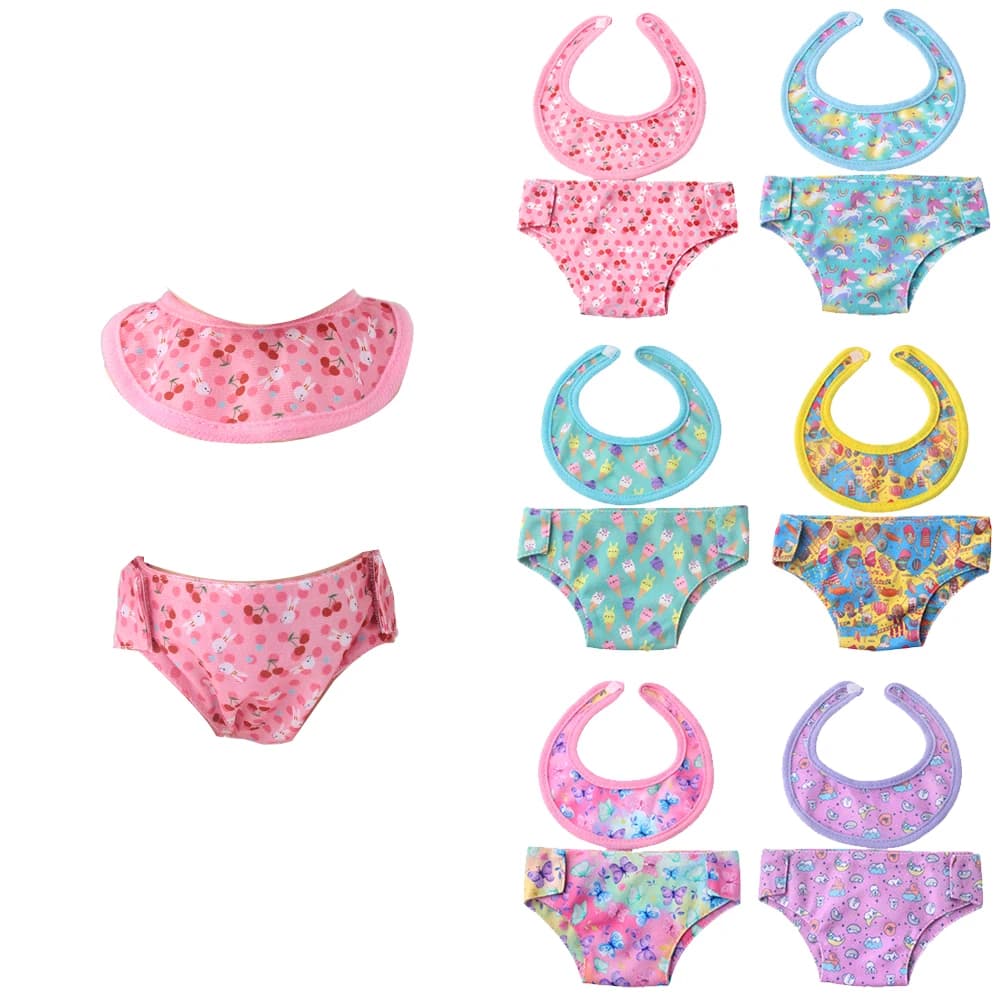 Set Sciarpa d'Acqua per Bambole da 43 cm, Serie Animali, Accessori per Giochi, Abbigliamento e Fotografia per Bambole