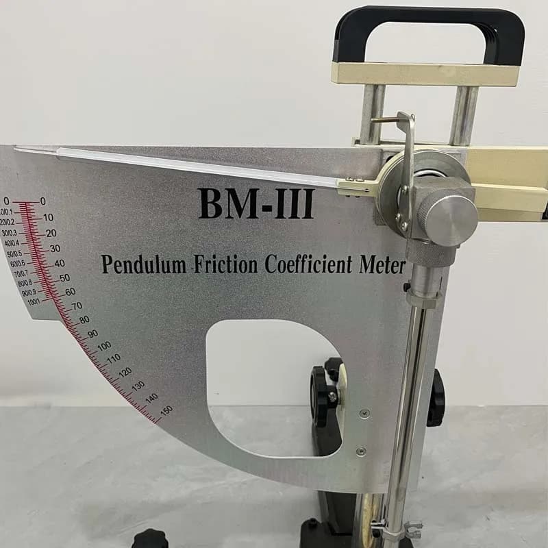 Floor Test/ Road Test/psv Test Portable Pendulum Skid Tester the Measurement of Surface Friction Properties Air Box ASTM BM-III