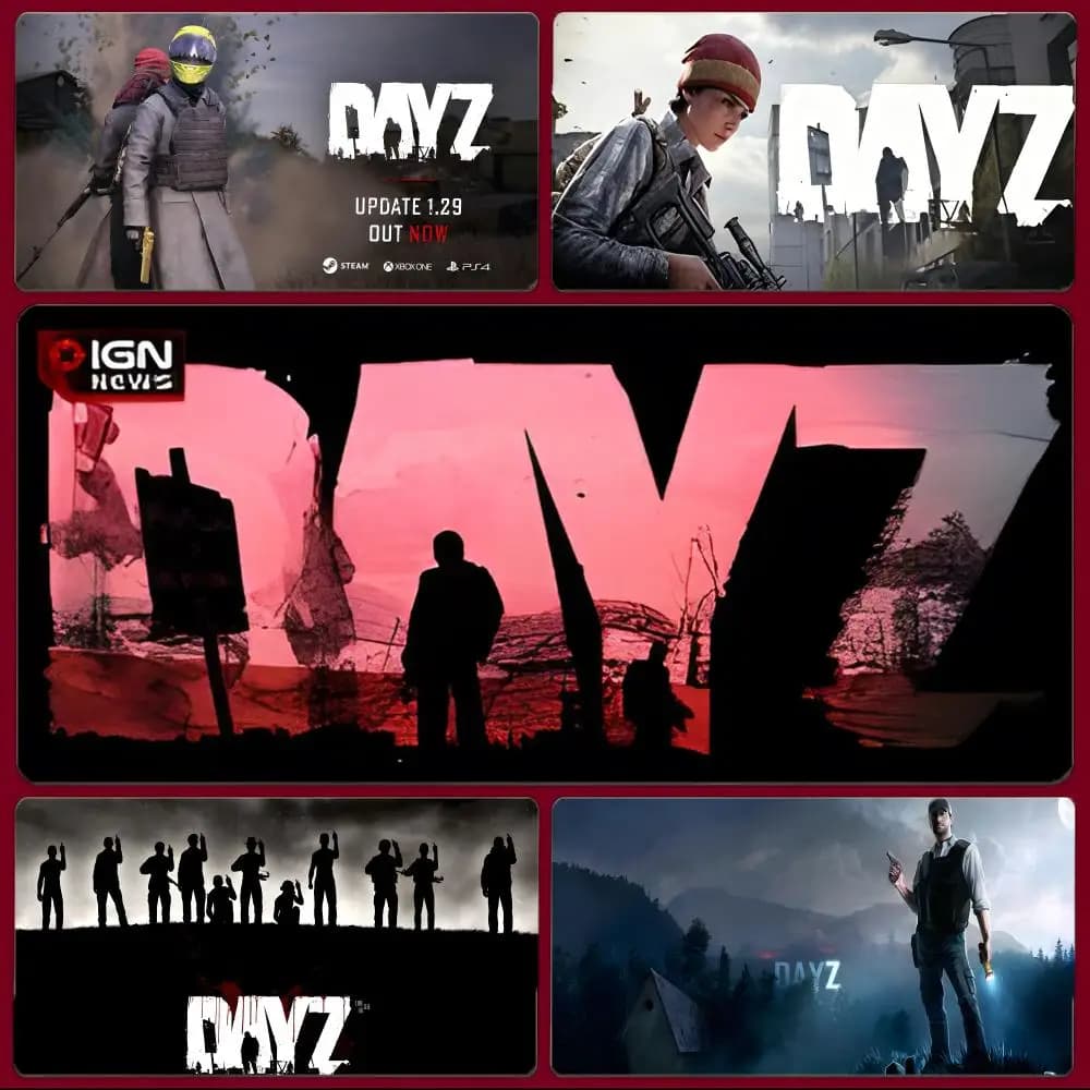 Tappetino per mouse D-DayZ Realistic Survival Game, tappetino per mouse da gioco di grandi dimensioni con bordi cuciti, tappetino da scrivania ispessito per PC