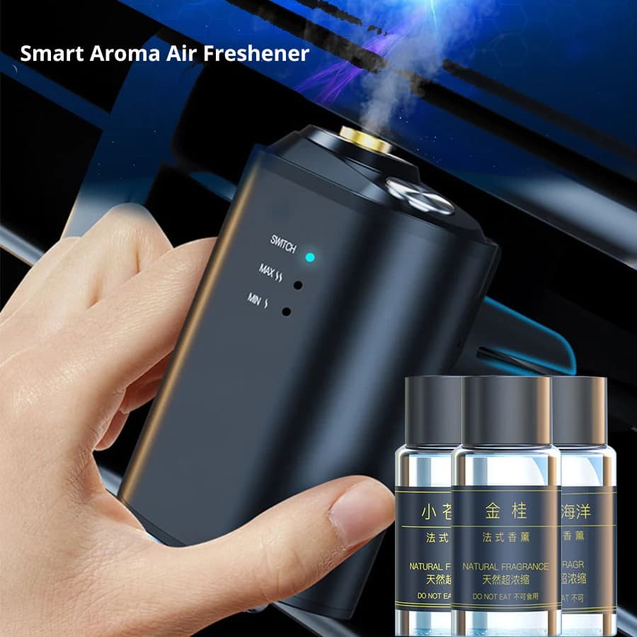 Deodorant Essential Oil For Auto Diffuser Flavor Generator for Auto Bottle Clutch Clip Automatic Deodorant Recharge Perfume
