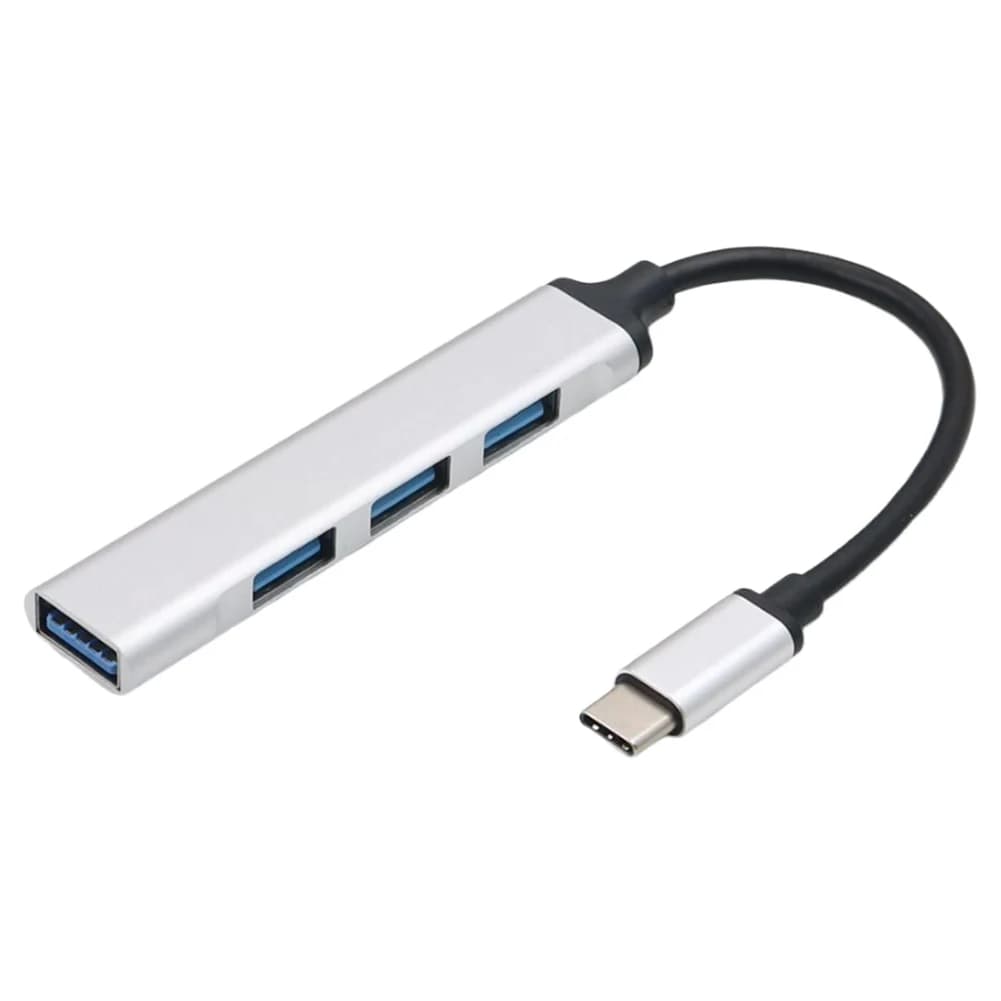 Adattatore Hub USB 3.0 a 4 porte Splitter USB da 5 Gbps da USB C a USB Hub Multiplo Hub USB 3.0 Espansore di porte USB per laptop