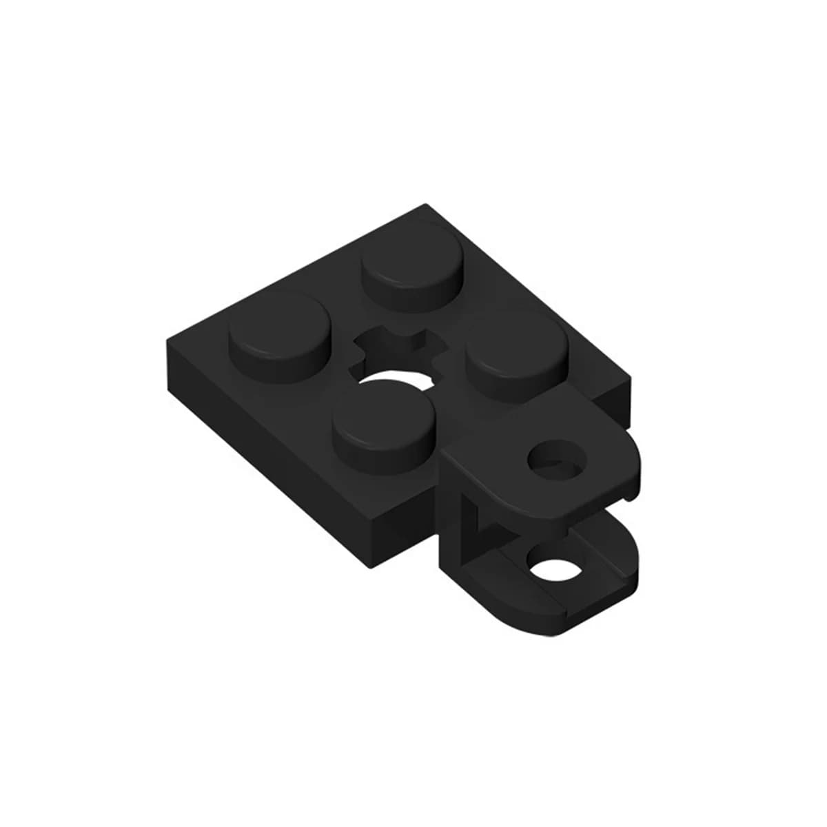 50 pz MOC Parti di Mattoni 63082 Piastra Modificata 2x2 con Presa Towball Compatibile Building Block Particelle Giocattolo Per Bambini Regalo