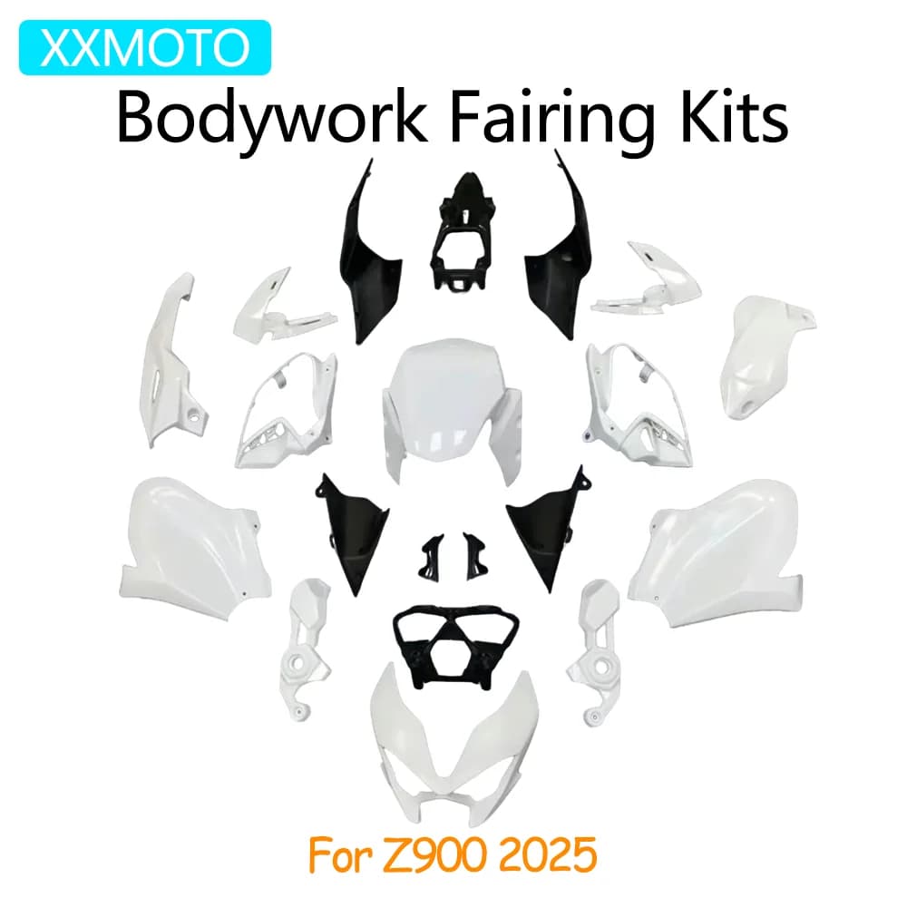 Per Kawasaki Z900 2025 Moto Plastica Z 900 Carrozzeria Kit Carenatura Cowl Pannello di Copertura Accessori