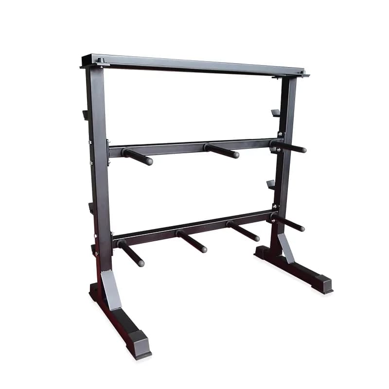3-in-1 organizer in Steel for Weights, Libraries and Discs from Gym