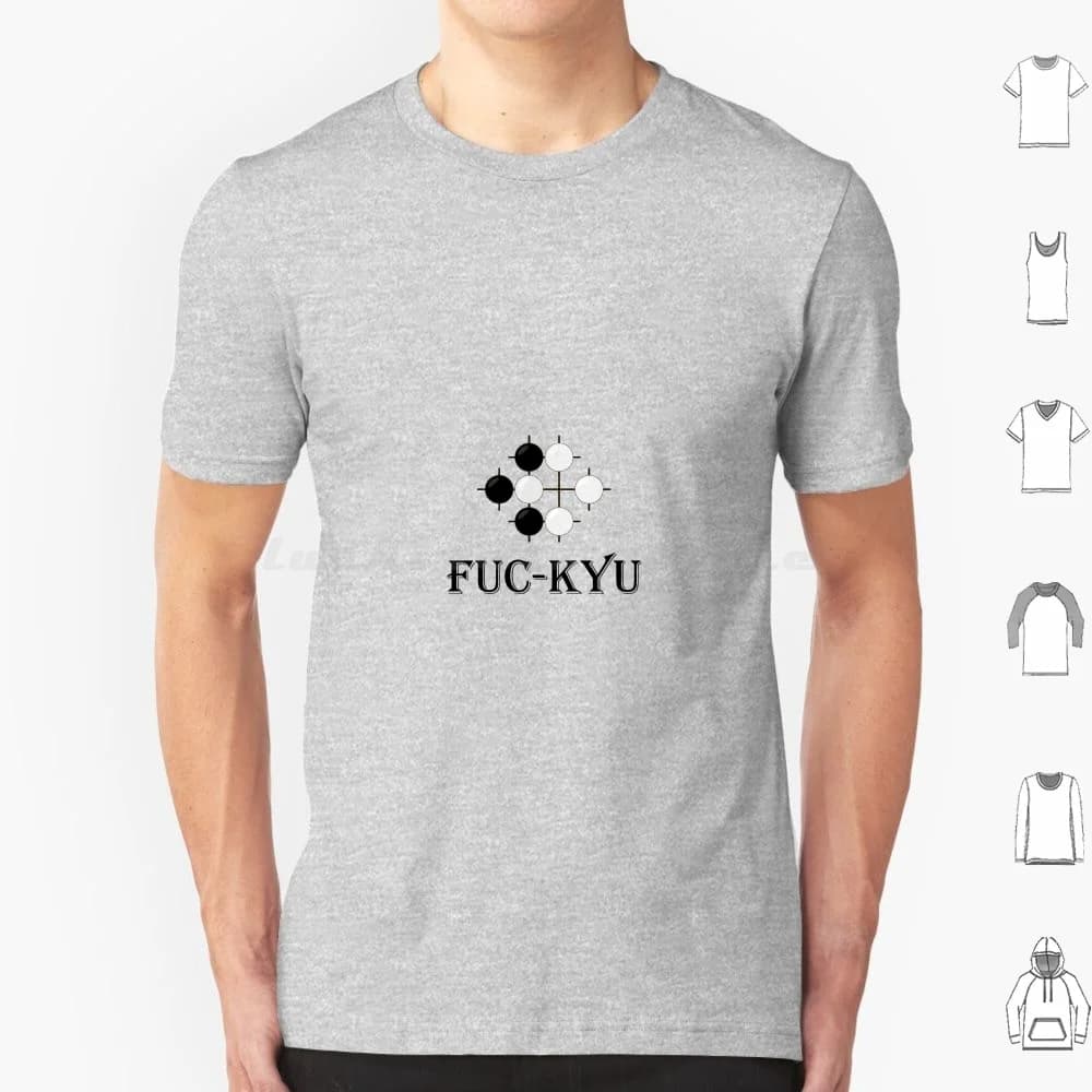Go Baduk Adesivo T Shirt Uomo Donna Bambini 6xl Go Baduk Goban Kyu Gioco Asiatico Antico Gioco Fuc Kyu Pietre Coreane Giapponese