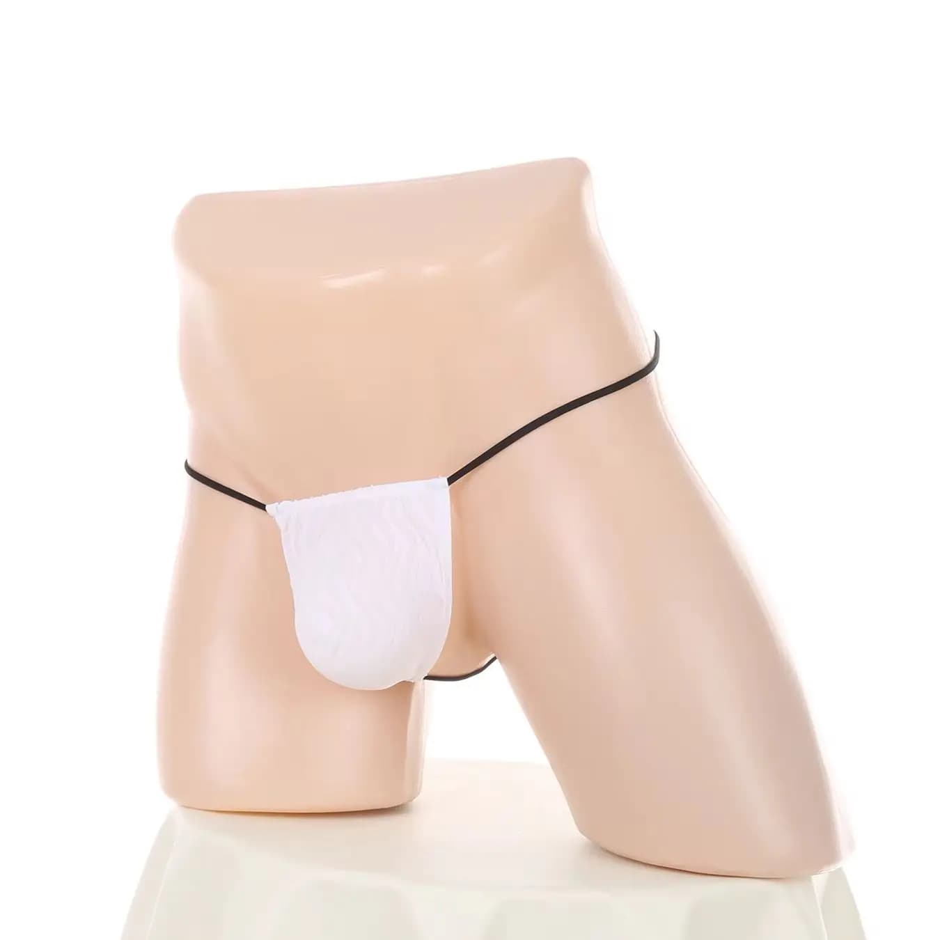 Men Mini Thong Sexy Underwear Low-rise Buttocks G String T-back Soft Thongs Underpants Man Exotic Lngerie