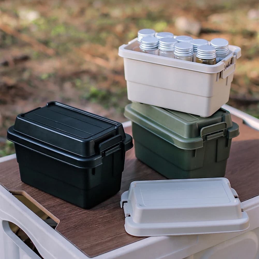 Borsa porta spezie per barbecue, contenitore per esterni, utensili da campeggio, dispenser portatile per condimenti da picnic e barbecue