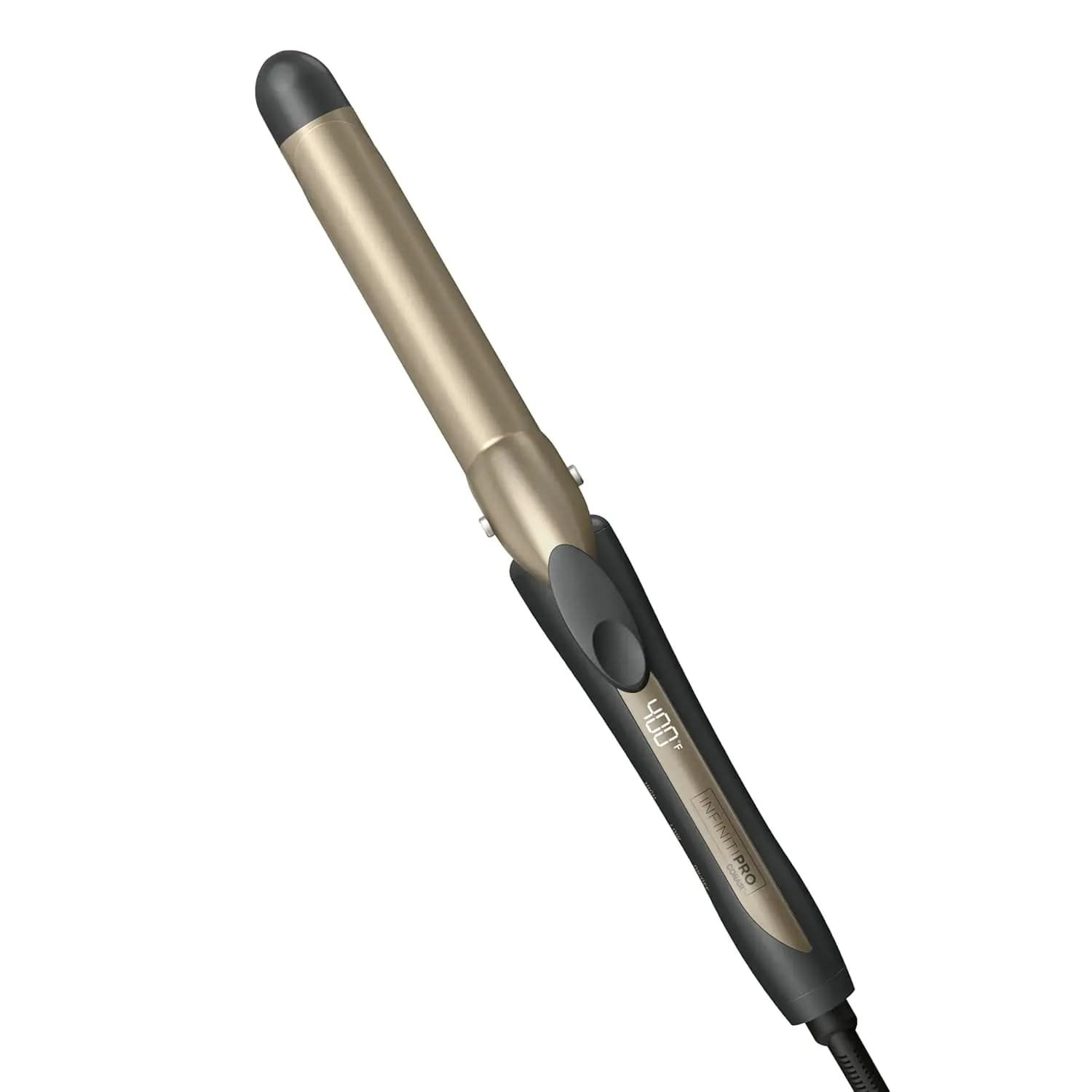 1 inch ceramic curling iron for classic curls, suitable for all hair lengths, dark grey
