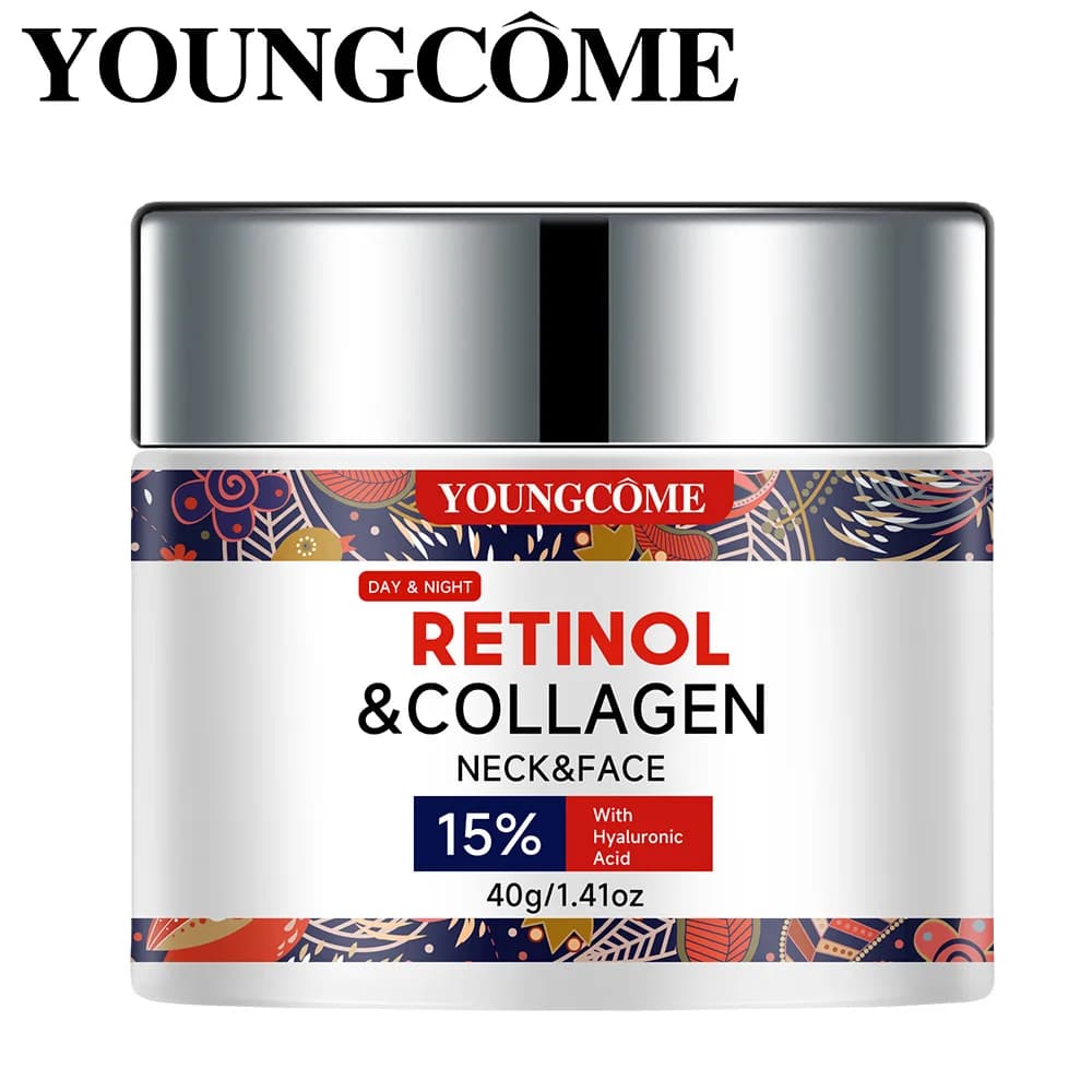 Face Skin Care Cream Collagen Retinol Antiwrinkles Treatment of Hydrating Acne Reduce Pores Whitening Dark Macchie Cream