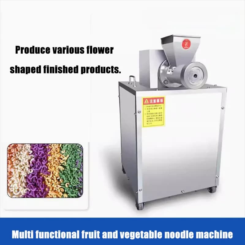 Macchina per pasta Macchina per pasta per frutta e verdura con superficie di conchiglia Macchina per noodle a vite per noodle Shell