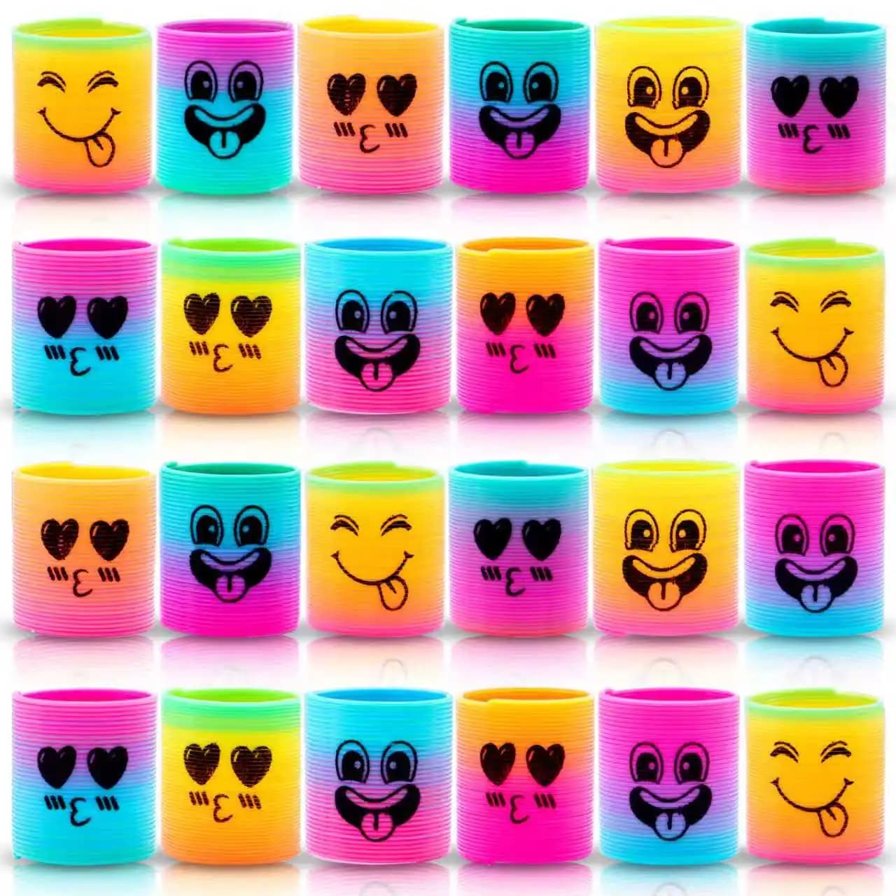 60-120PCS Colorful Spring Playdough Toy Set for Kids, Rainbow Magic Party Favors, Fun Classroom Prizes, Goodie Bag Stuffers