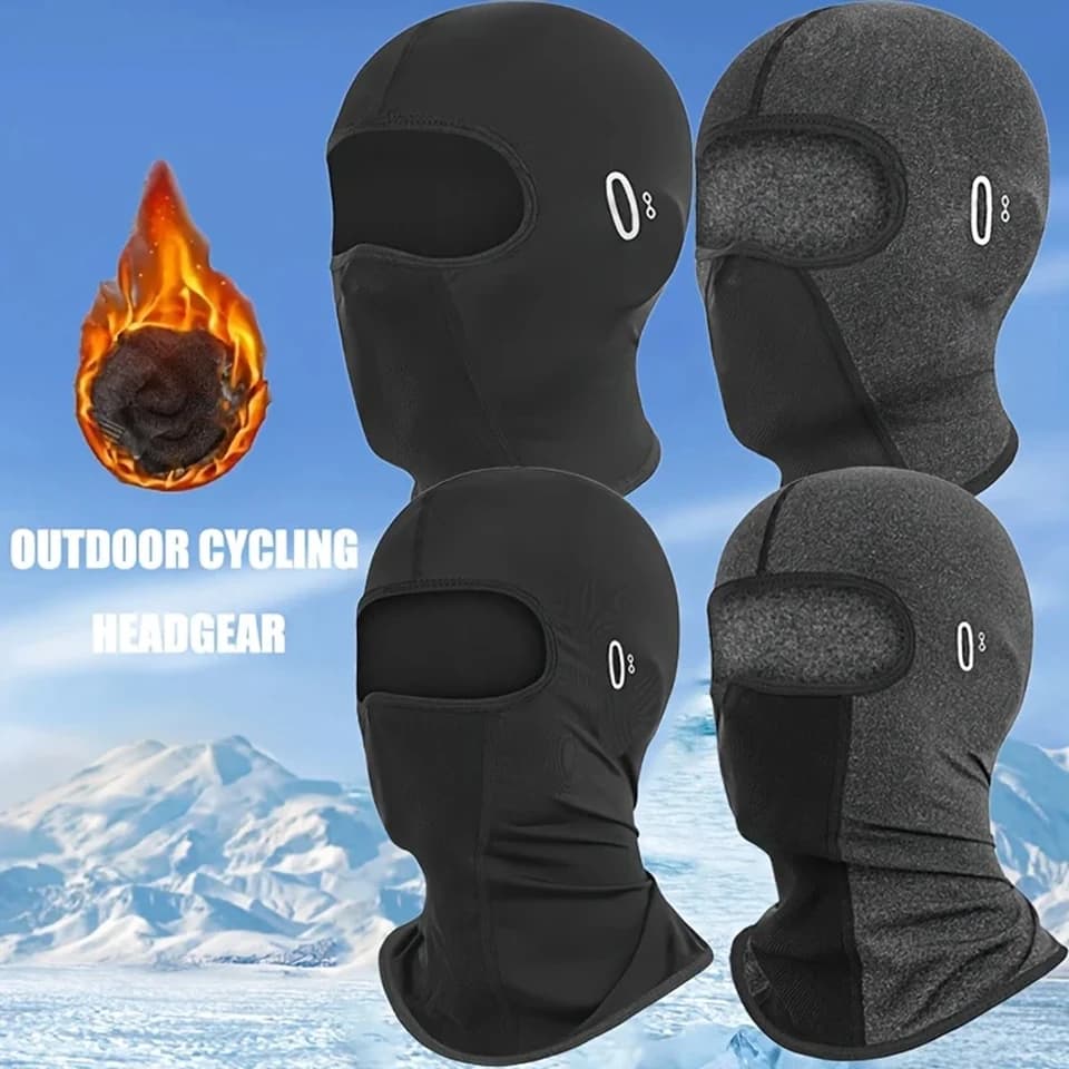 GTUBIKE Winter Hot Cycling Mask Thermal Cycling Helmet Windproof Motorcycle Helmet Sunset Covers Man Woman Ski Mask