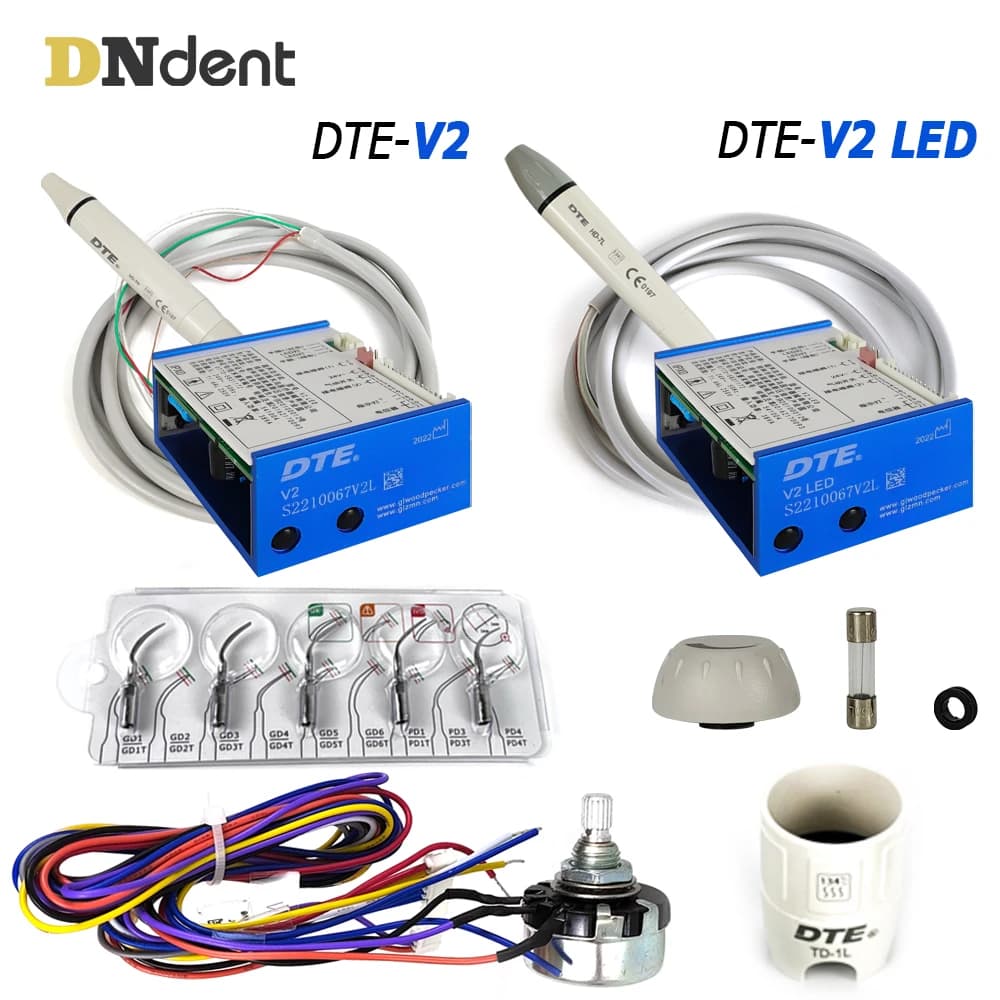 Integrated V2 V2LED Ultrasonic Absorber Compatible with D*E HD-7H HD-7L Handpiece, Dental Whitening Tips, Dental Dentistry Tools