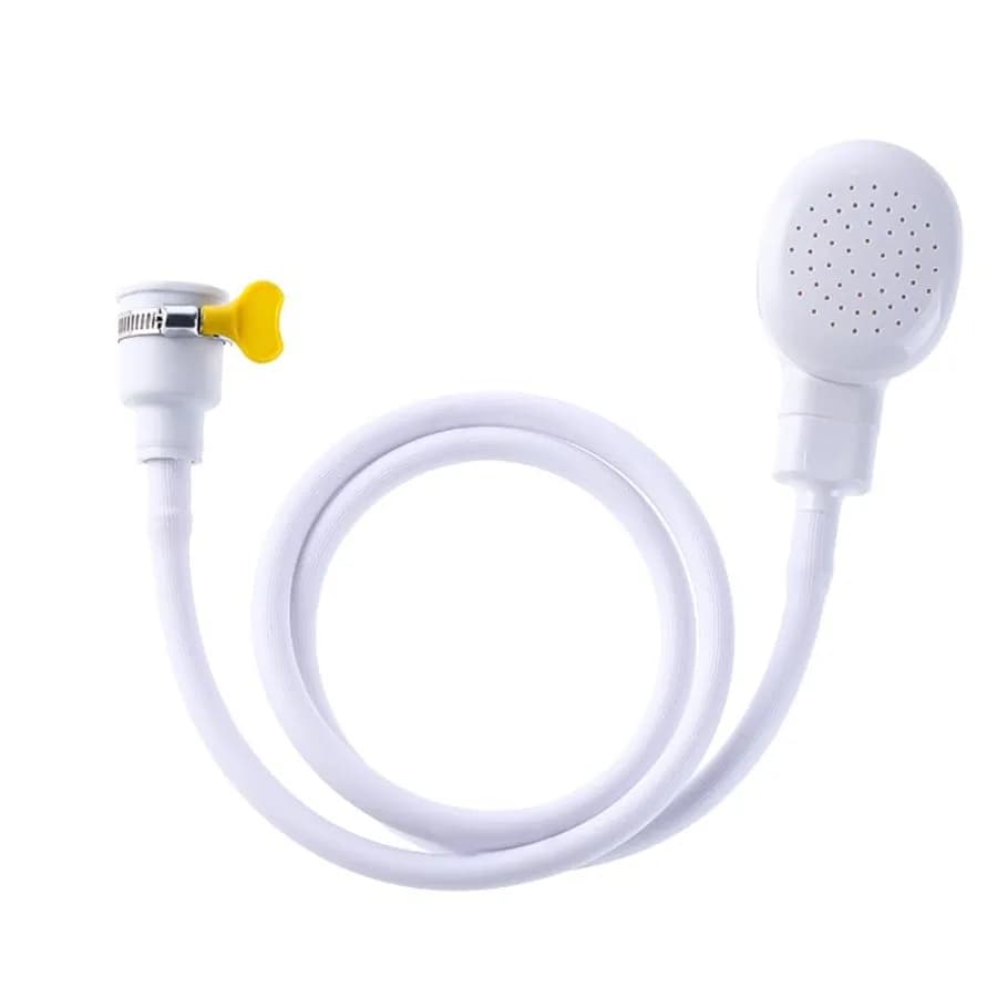 Sink Spray Rubber Hose, Sink Hose Attachment for Faucet Portable Sink Hose Faucet Sprayer, Shampoo Sprayer Hose for Dog, Pets,