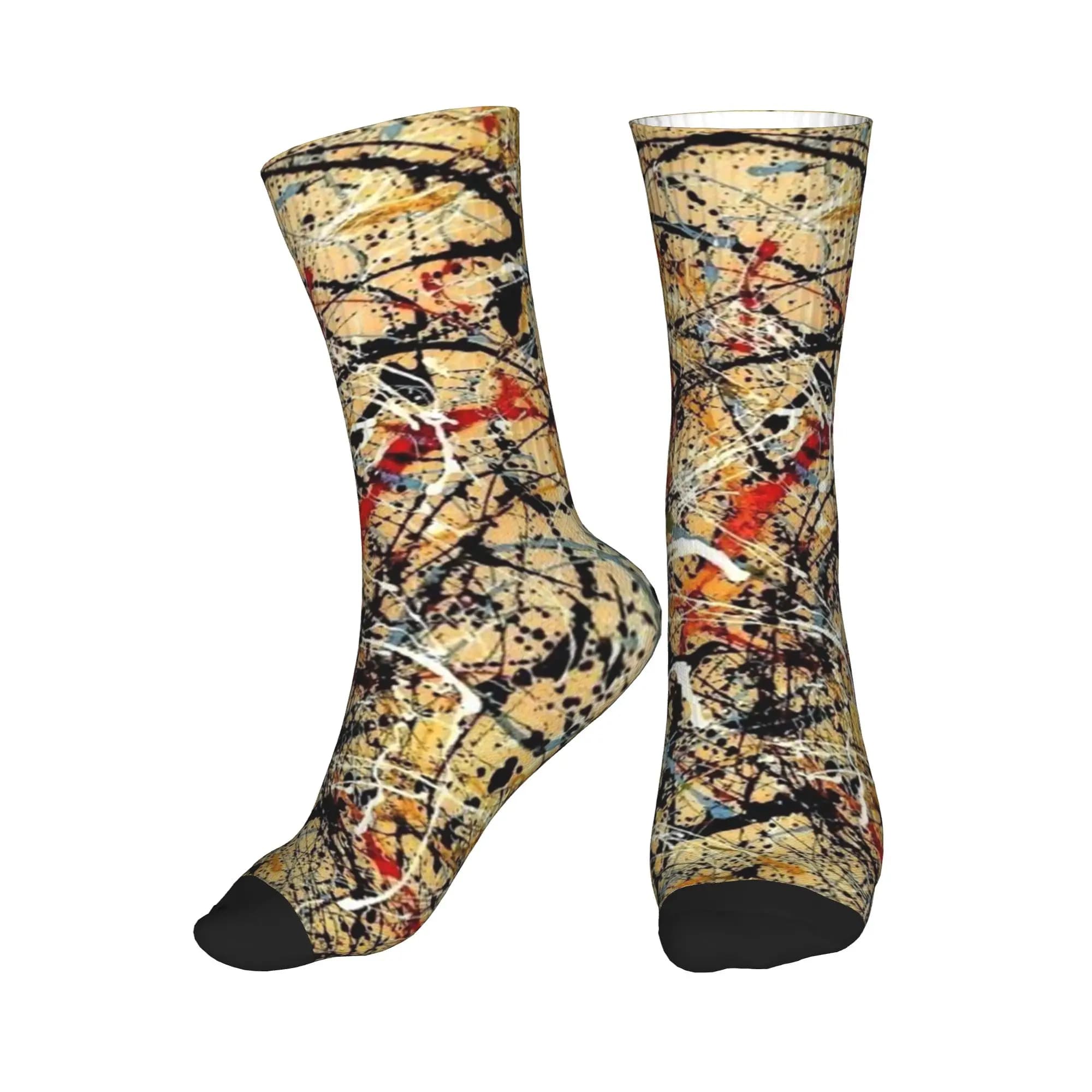 Calzini con stampa carina, colorati, pop art, astratti, mimetici, graffiti, per donna e uomo, elasticizzati, estivi, autunnali, invernali, calzini a mezza gamba