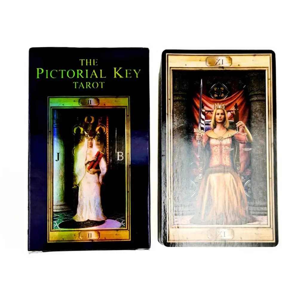 Oracle Tarot Cards carte dei tarocchi inglesi per la chiave Pictorial giochi da tavolo interattivi Deck Game Board Oracle Cards Party Game Oracle