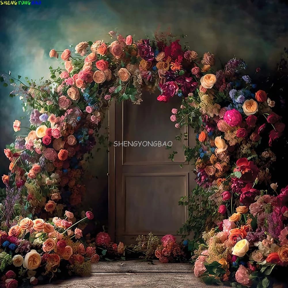 San Valentino Cuore Amore Halo Fondali Fotografia Rosa Floreale Cupido Freccia Matrimonio Muro E Pavimento Sfondo Puntelli GT-01