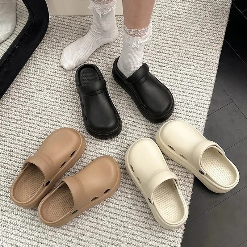 Ciabatte con Plateau da Donna, Sandali Estivi di Design, Scarpe con Tacco Alto per Ragazze, Calzature da Donna per Interni ed Esterni, Ciabatte da Spiaggia Morbide Antiscivolo