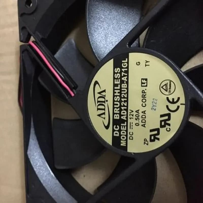 Original ADDA 12025 12cm Large Air Volume Fan for 12V 0.5A AD1212UB-A71GL