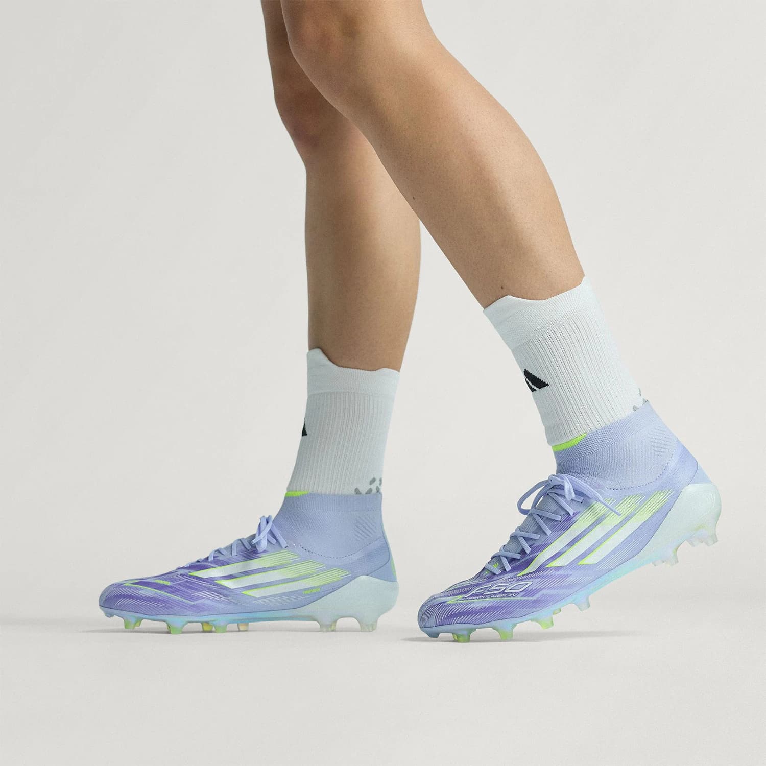 Scarpe da calcio Adidas originali F50 ELITE da donna, sportive, a taglio medio, resistenti all'usura, JH7648