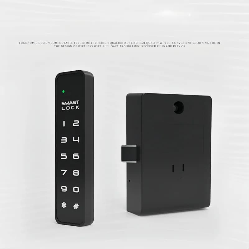Password Unlock Drawer Lock for Office Sauna Gym Lockers Hotel Changing Cabinets Keyless Door Lock Digital Smart Door Locks