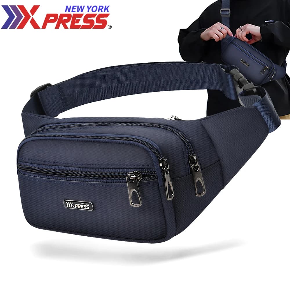 Men's Casual Shoulder Bag Waist Bag Nylon Belt Bum Bag Fashion Travel Running Sport cellular bag for men