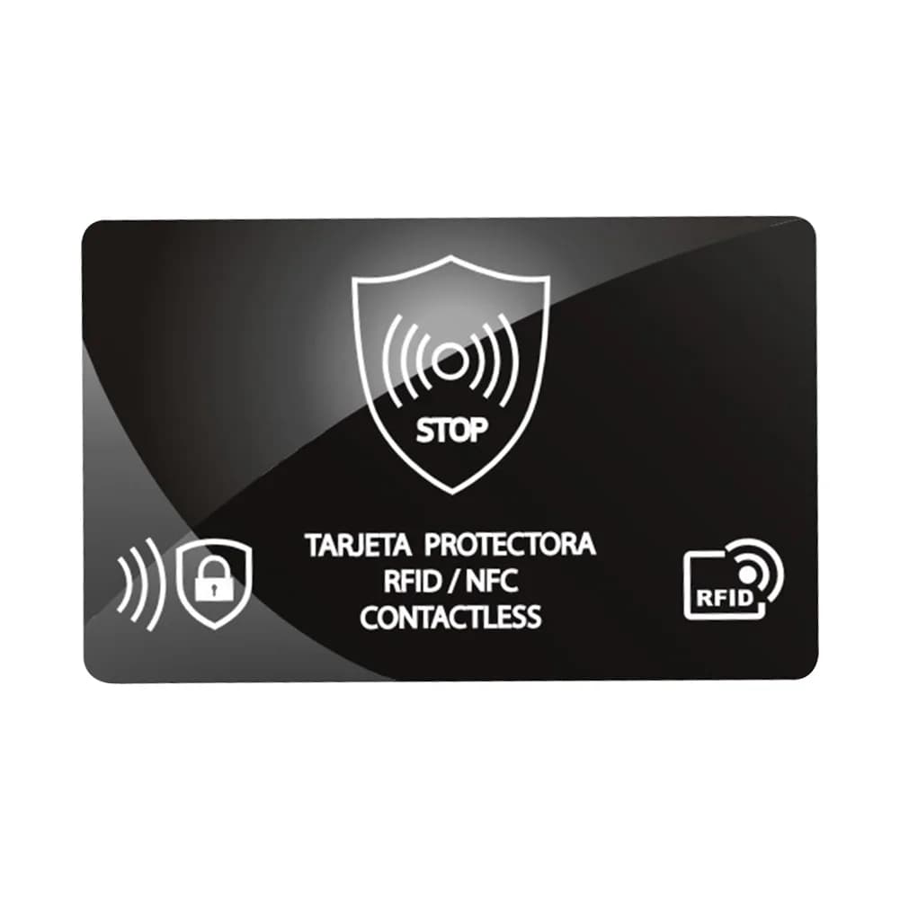 Set di 5 Carte Protettive RFID, Protegge Tutto il Portafoglio, Protettore per Carte di Credito e Debito NFC, Passaporto, Portatile