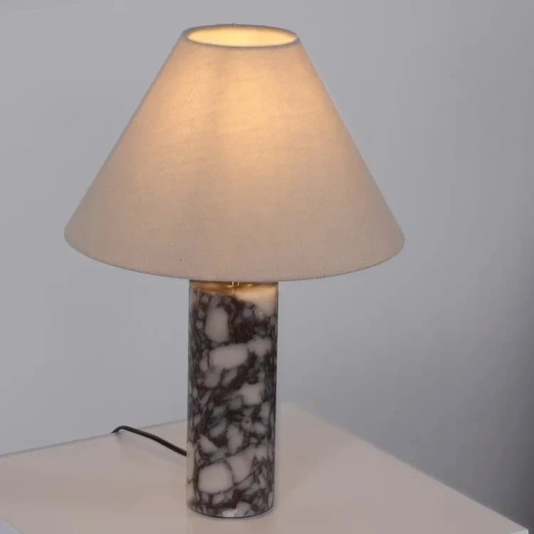LED E14 Luxury Atmosphere Desk Lights Designer Minimalist Marble Table Lamp Home Decor Bedroom Bedside Living Room Study Hotel