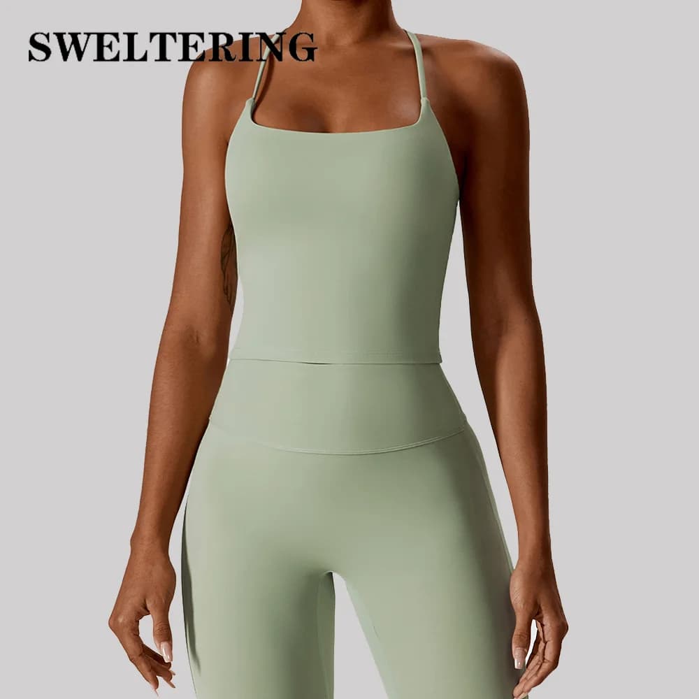 Reggiseno Sportivo da Donna ad Alto Supporto, per Yoga, Palestra, Fitness, Corsa, Asciugatura Rapida, Top da Allenamento, Bralette