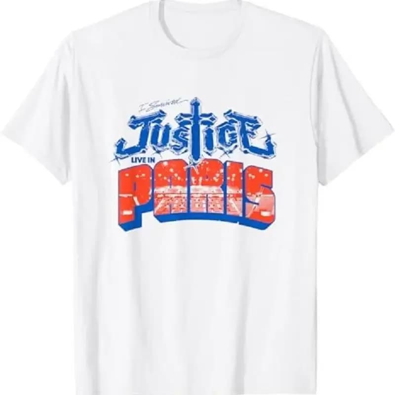 Sono sopravvissuto a Just1ce Live in P4 r i s T Shirt
