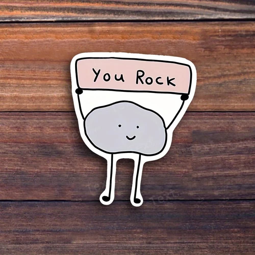 1/3/5pcs "You're Awesome" Vinyl Sticker, Perfect for Laptops, Water Bottles, and More, Ideal Gift for Friends, Teachers, and Students, Durable Reusable and Fun Encouragement Sticker for Journals, Classroom Decor, Daily Positivity