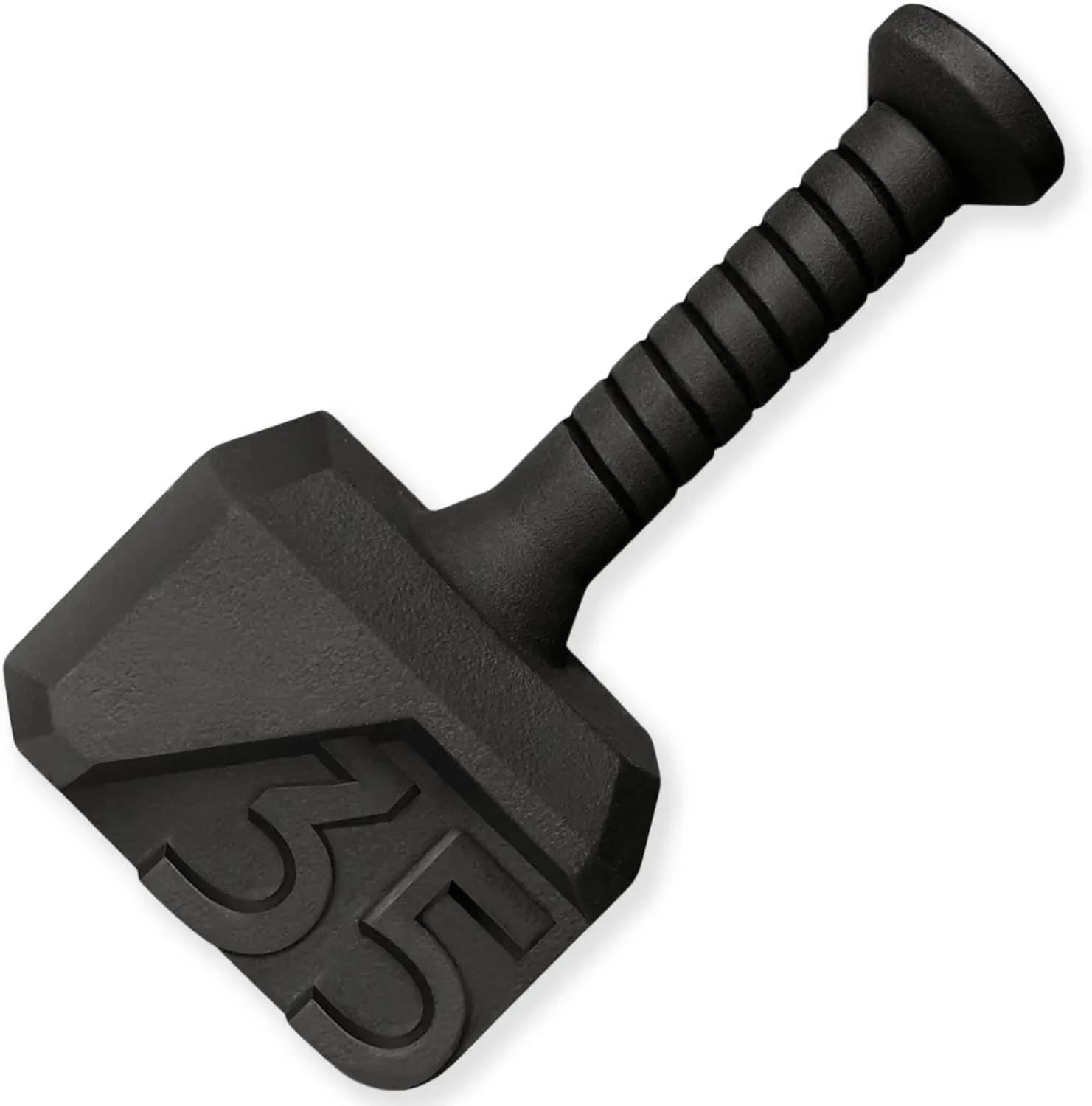 Kettlebell a martello migliorato, 15-35 libbre in ghisa, impugnatura antiscivolo per allenamento avanzato