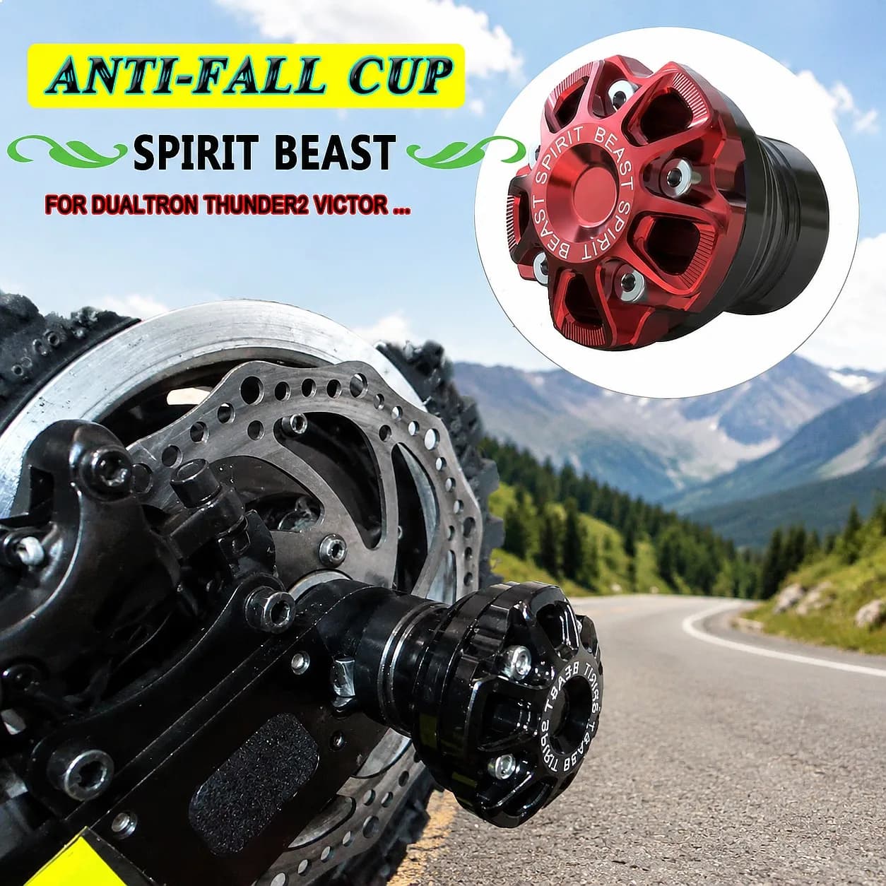 Universal Anti-fall Block Cup for Dualtron Thunder2 VICTOR Electric Scooter Modification Part