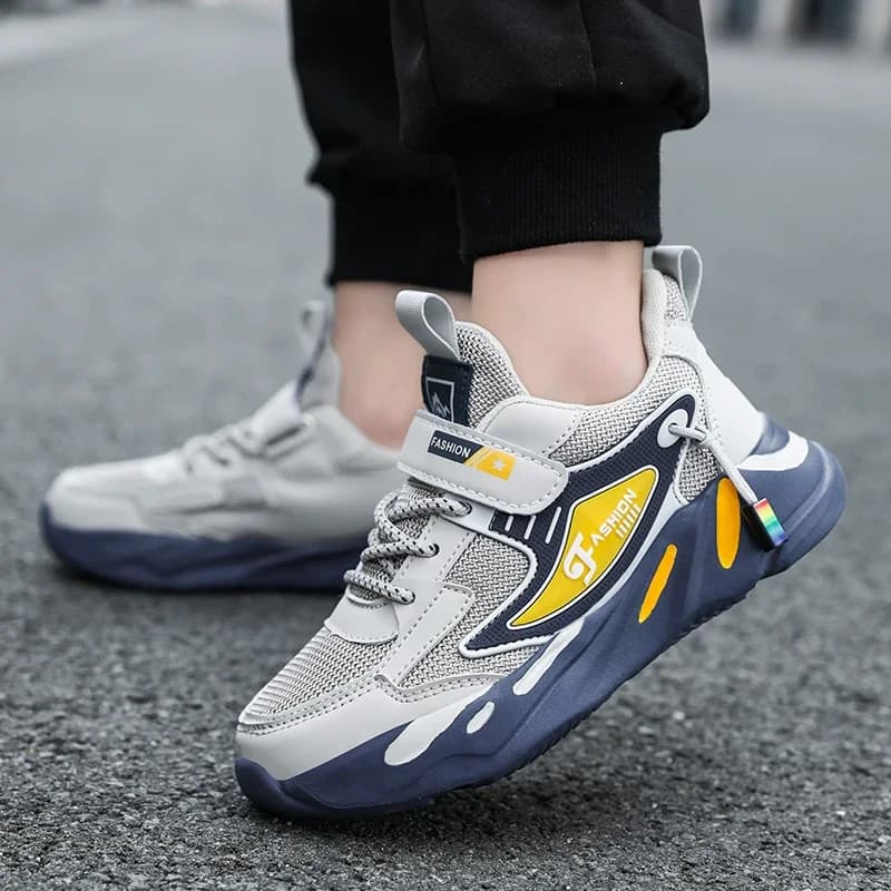 Children Boys Mesh Sports Running Shoes Breathable Non-slip For Girls Casual Running Walking Kid's Sneakers Kids Shoes