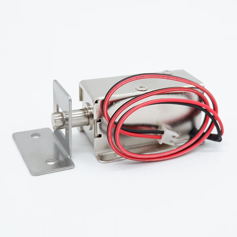 Small electrical lock with DC12V bolt Magnetic lock Access control Electronic lock Hidden cabinet lock Electric lock normally closed