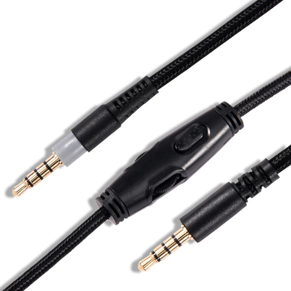 Cavo audio portatile da 1,5 m, cavo per cuffie, cavo audio per accessori per cuffie da gioco HyperX Cloud Mix Cloud Alpha
